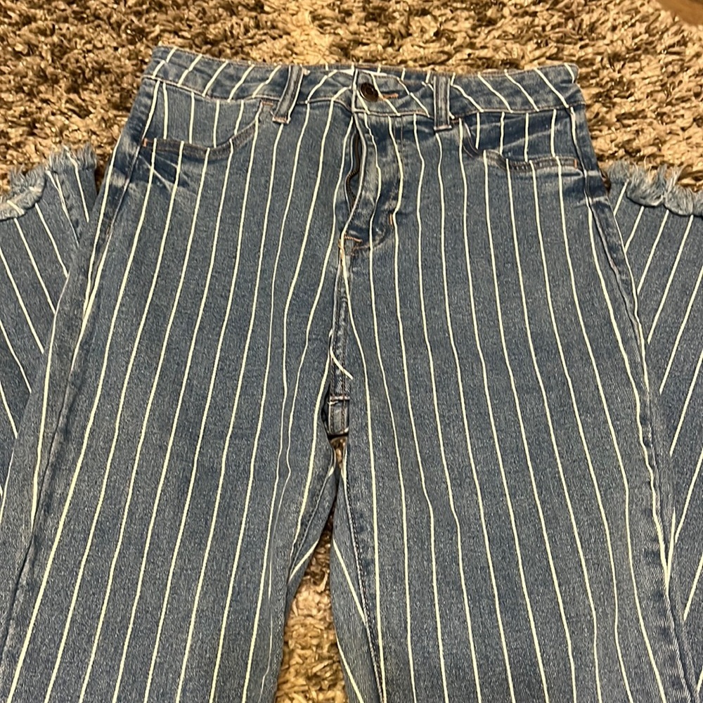 Bell bottom striped size 5 cello pants